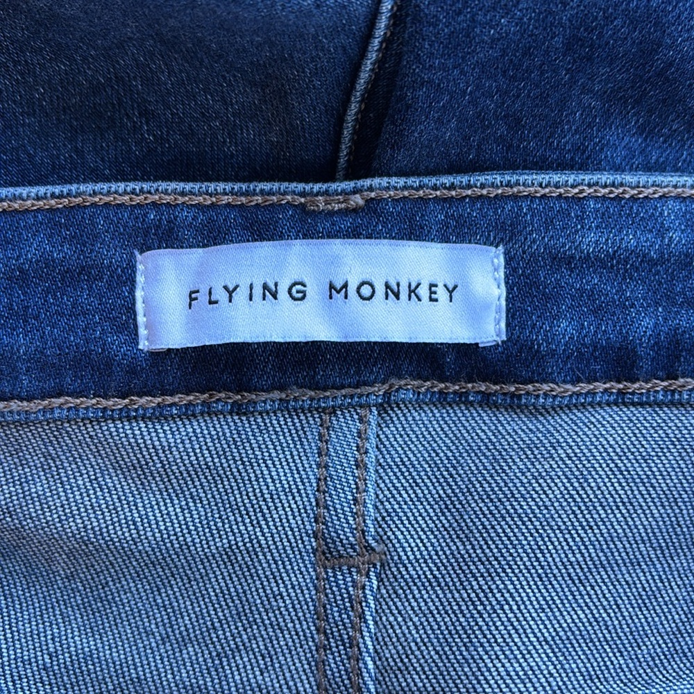 Distressed Blue Jeans - Picture 3 of 5